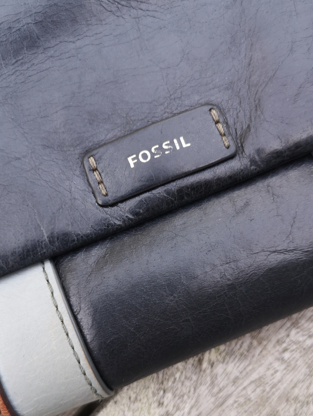 Vintage Fossil leather wallet - Picture 11 of 13